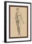 Woman-Andreas Vesalius-Framed Art Print