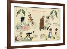 Woman-Albert Guillaume-Framed Premium Giclee Print