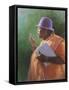 Woman-Michael Jackson-Framed Stretched Canvas