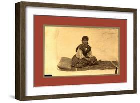 Woman-Etienne & Louis Antonin Neurdein-Framed Giclee Print