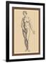 Woman-Andreas Vesalius-Framed Art Print