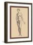 Woman-Andreas Vesalius-Framed Art Print