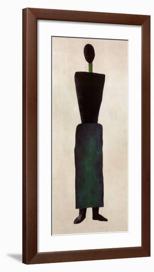 Womanfigure-Kasimir Malevich-Framed Art Print