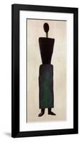 Womanfigure-Kasimir Malevich-Framed Art Print