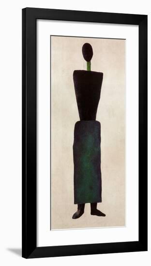 Womanfigure-Kasimir Malevich-Framed Art Print