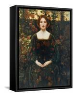 Womanhood, 1925-Thomas Edwin Mostyn-Framed Stretched Canvas