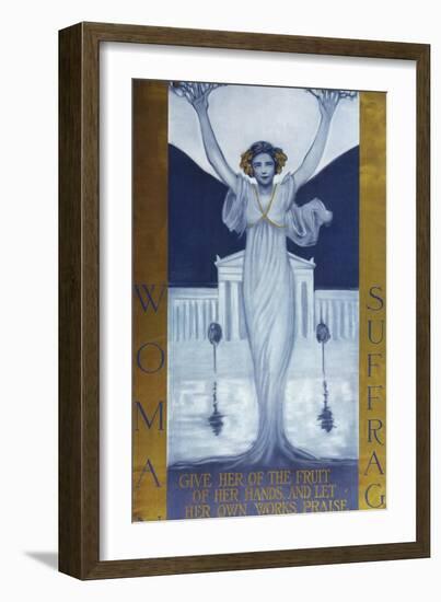 Womansuffrage-null-Framed Premium Giclee Print