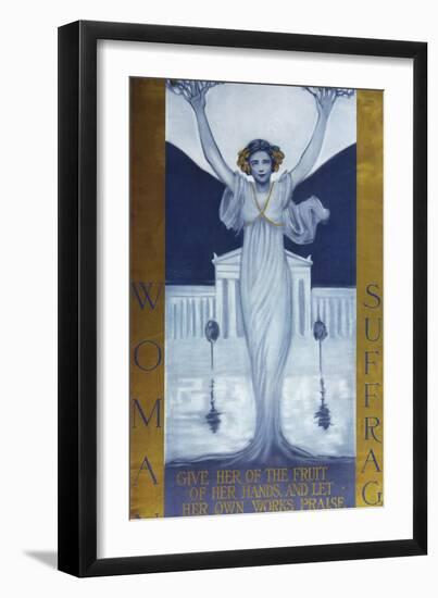 Womansuffrage-null-Framed Premium Giclee Print