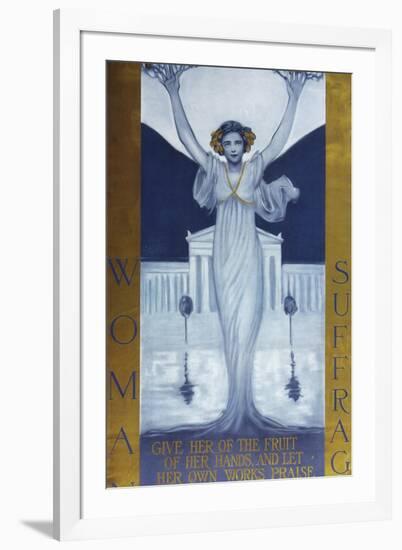 Womansuffrage-null-Framed Giclee Print