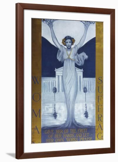 Womansuffrage-null-Framed Giclee Print