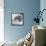 Wombat in a Bathtub-null-Framed Stretched Canvas displayed on a wall