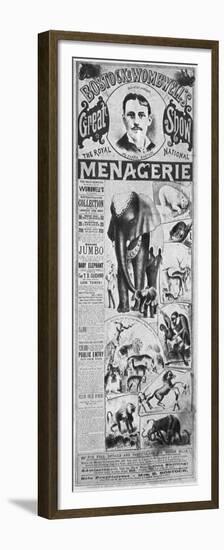 Wombwell's Poster-null-Framed Premium Giclee Print