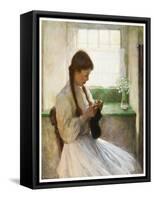 Women 001-Vintage Lavoie-Framed Stretched Canvas