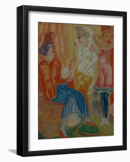 Women, 1916-Boris Dmitryevich Grigoriev-Framed Giclee Print