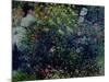 Women amidst flowers,1875.-Claude Monet-Mounted Giclee Print