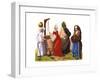 Women and a Man from the 15th and 16th Centuries-Thurwanger Freres-Framed Giclee Print