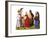 Women and a Man from the 15th and 16th Centuries-Thurwanger Freres-Framed Giclee Print