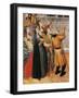 Women and Beggars in Street-Pedro Garcia De Benabarre-Framed Giclee Print