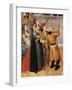 Women and Beggars in Street-Pedro Garcia De Benabarre-Framed Giclee Print