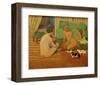 Women and Cats-Félix Vallotton-Framed Giclee Print