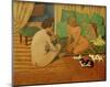 Women and Cats-Félix Vallotton-Mounted Giclee Print