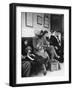 Women and Children Holding Pets While Waiting to See Veterinarian-Nina Leen-Framed Photographic Print