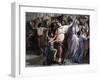 Women and Children, Stories of Emperor Trajan, Hall of General Council of Republic of Lucca-Horace Scoppa-Framed Giclee Print