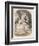 Women and Girl 1860-null-Framed Art Print