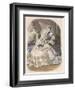 Women and Girl 1860-null-Framed Art Print
