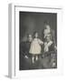 Women and Girl 1890s-null-Framed Photographic Print