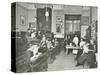 Women and Girls in a Classroom, Surrey Square Evening Institute for Women, London, 1914-null-Stretched Canvas