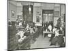 Women and Girls in a Classroom, Surrey Square Evening Institute for Women, London, 1914-null-Mounted Photographic Print