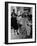 Women at a Powder Bar in Department Store Being Advised on Make Up by Operators-Leonard Mccombe-Framed Photographic Print