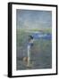 Women at River-Giovanni Segantini-Framed Giclee Print