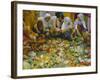 Women at the Lakshmi Puja Festival Celebrating Lakshmi, the Hindu Goddess of Wealth and Beauty-John Henry Claude Wilson-Framed Photographic Print