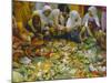 Women at the Lakshmi Puja Festival Celebrating Lakshmi, the Hindu Goddess of Wealth and Beauty-John Henry Claude Wilson-Mounted Photographic Print