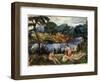 Women at the River, 19th or Early 20th Century-Gustave Colin-Framed Giclee Print