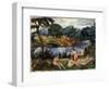 Women at the River, 19th or Early 20th Century-Gustave Colin-Framed Giclee Print