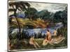 Women at the River, 19th or Early 20th Century-Gustave Colin-Mounted Giclee Print