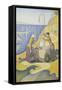 Women at the Well (Femmes Au Puit)-Paul Signac-Framed Stretched Canvas