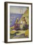 Women at the Well, Opus 238, c.1892-Paul Signac-Framed Giclee Print