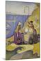 Women at the Well, Opus 238, c.1892-Paul Signac-Mounted Giclee Print