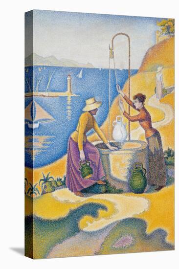 Women at the Well-Paul Signac-Stretched Canvas