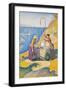 Women at the Well-Paul Signac-Framed Art Print