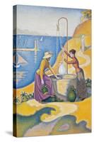 Women at the Well-Paul Signac-Stretched Canvas