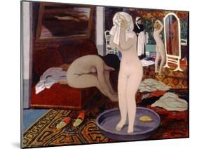 Women at their Toilet, 1897-Félix Vallotton-Mounted Premium Giclee Print