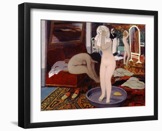 Women at their Toilet, 1897-Félix Vallotton-Framed Giclee Print