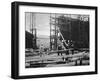 Women at Work in a Naval Ship-Building Yard, 1916-English Photographer-Framed Photographic Print