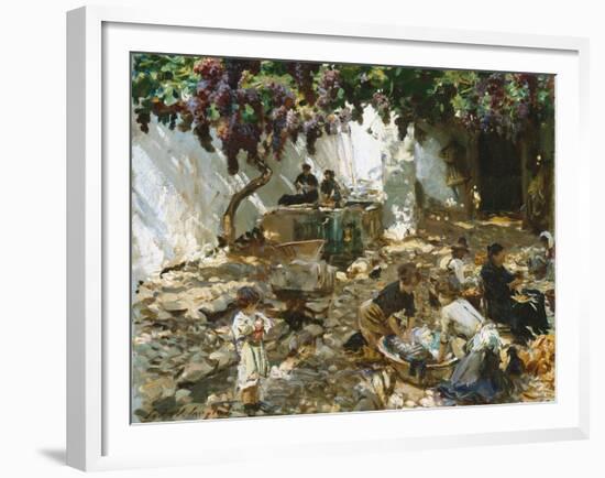 Women at Work-John Singer Sargent-Framed Giclee Print