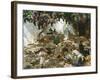 Women at Work-John Singer Sargent-Framed Giclee Print